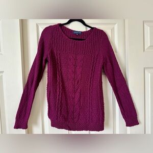 Jones New York Women's Sweater - Rich Burgundy